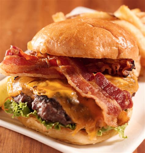 Working in batches, cook the bacon, turning occasionally, until crispy, 5 to 6 minutes. The Padilla Group | Famous Bacon Cheddar Jalapeno Burger ...