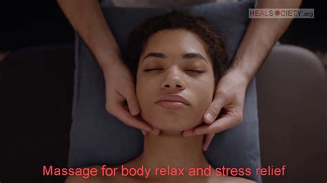 Body Massage Stress Relief And Relaxing Youtube
