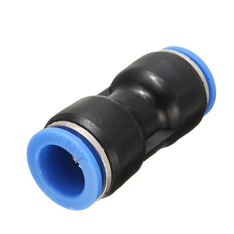 10pcs 12mm Straight Union Connector Pneumatic Push In Fittings For Air