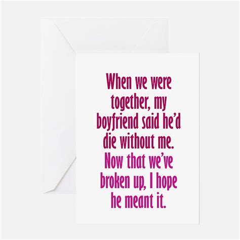 Ex Boyfriend Greeting Cards Card Ideas Sayings Designs And Templates