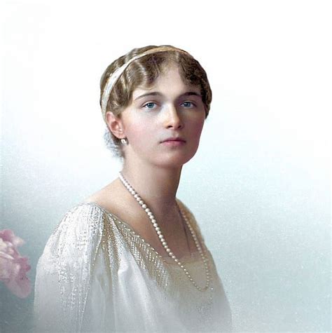 Grand Duchess Olga Nikolaevna Of Russia 1895 1918 1914 Melhor Colorização ♥️ C Color By