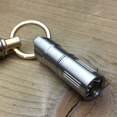 Custom Flashlight Keychain Rechargeable Micro Usb Interface