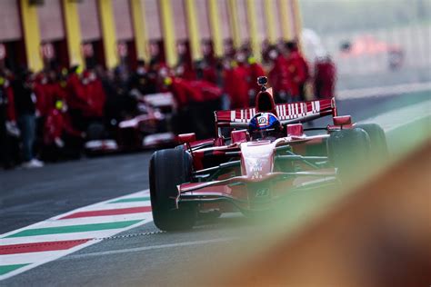 Photos And Video Juan Pablo Montoya Driving A Ferrari F2008 In Mugello
