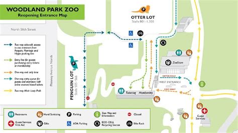 Woodland Park Zoo Map