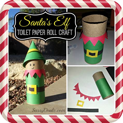 These christmas front doors are nothing but merry. Santa's Elf Toilet Paper Roll Craft For Kids - Crafty Morning