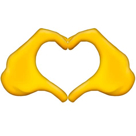 🫶 Heart Hands On Emojipedia Sample Images 140