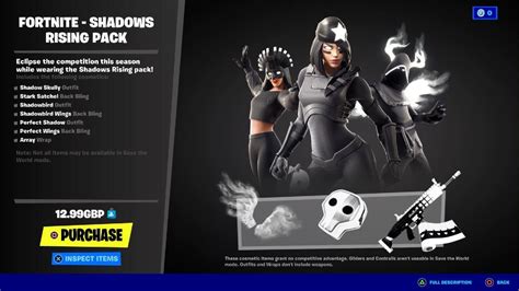 Fortnite Items Shop February 22nd 2022 Shadow Rising Pack Is Back Youtube