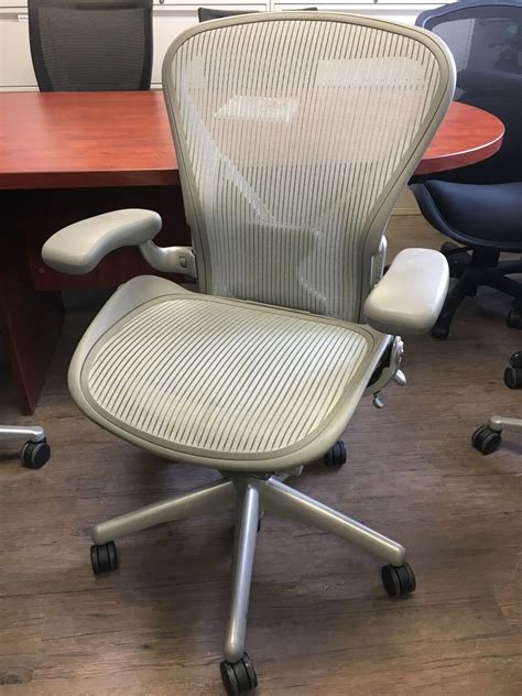 Herman Miller Aeron Silver Fully Loaded Newmarket Office