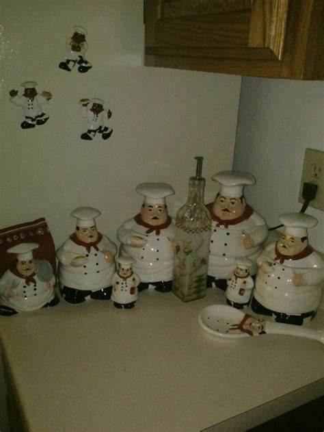 Kiaotime fat chef decor cute home kitchen restaurant bakery decorative chef with bread figurine wall hooks oven gloves/hat/cap/c. 92 best Kitchen Chef images on Pinterest