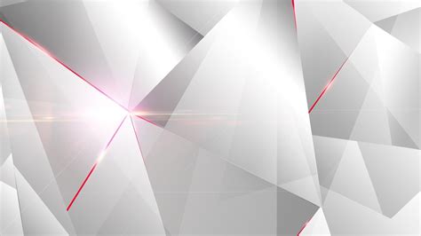 🥇 Abstract White Geometry Triangles Wallpaper 114170