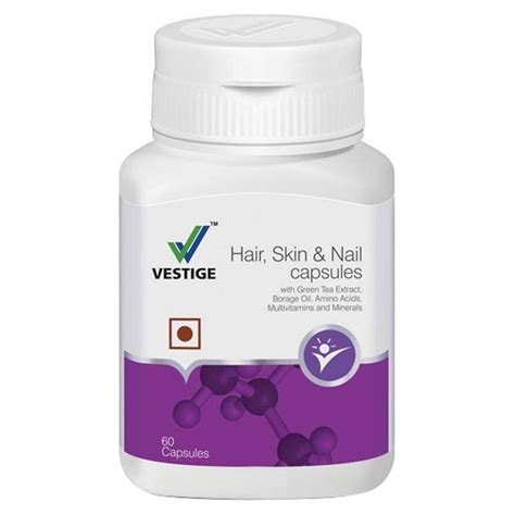 Vestige Hair Skin And Nails 60 Capsules Online Best Prices Healthkart