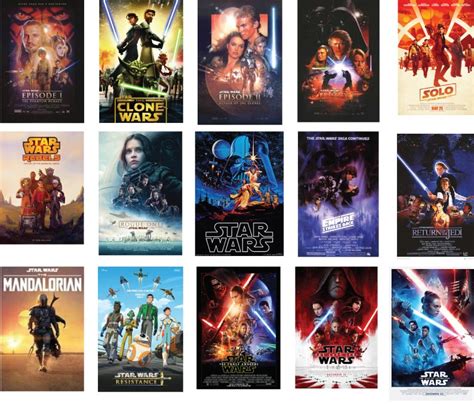We have listed all of these star wars series by their chronology. Every 'Star Wars' movie, TV series and animation in ...