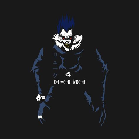 Shinigami Ryuk Death Note Anime Ryuk T Shirt Teepublic