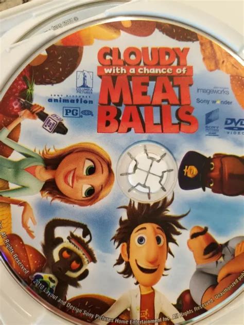 CLOUDY WITH A Chance Of Meatballs DVD 2 Disc Super Sized Edition 4