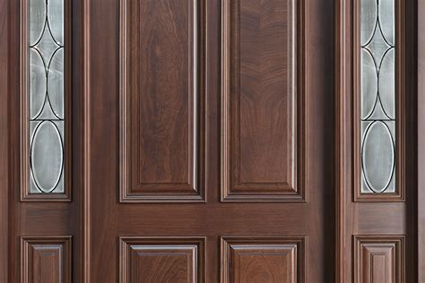 Db 660w2slmahogany Walnut Classic Wood Entry Doors From Doors For