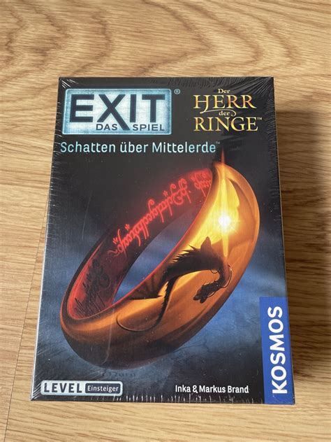 Exit Der Herr Der Ringe Schatten über Mittelerde Kosmos Escape Neu Versiegelt 4002051682248 Ebay