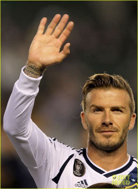 David Beckham Shirtless After La Galaxy Victory Photo 2649436