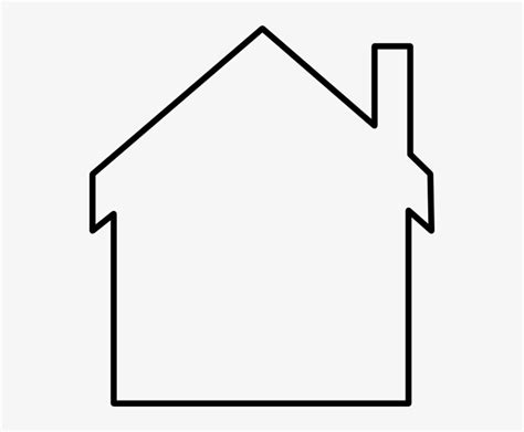 Illussion Logo House Roof Outline Clipart