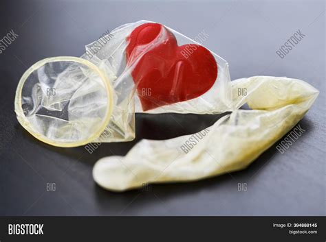 Heart Used Condom Sex Image And Photo Free Trial Bigstock