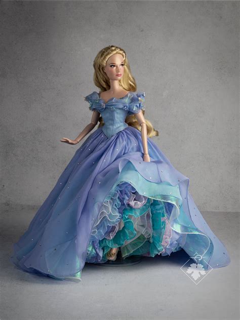Cinderella Live Action Inspired 17″ Doll Gown Erika Parra