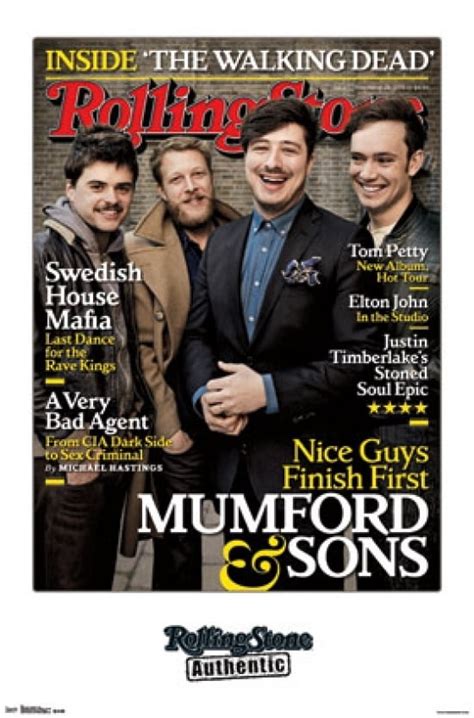 Rolling Stone Mumford And Sons Poster Print 24 X 36