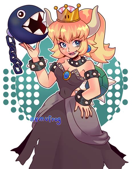 Bowsette Bowsette By Nemufrog On Deviantart