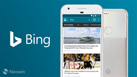Microsoft Gives Bing Search App A Whole New Look On Android