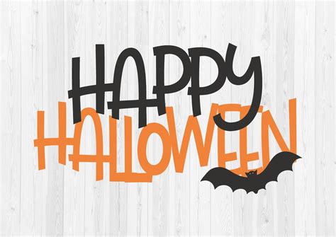 Happy Halloween Svg Cut File