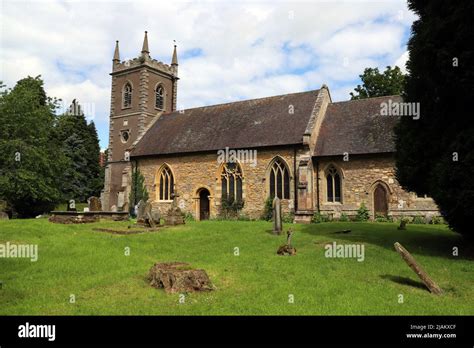 Holy Trinity Church Arrow Warwickshire Stock Photo Alamy