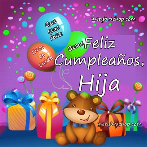 Frases Para Feliz Cumpleaños Hija