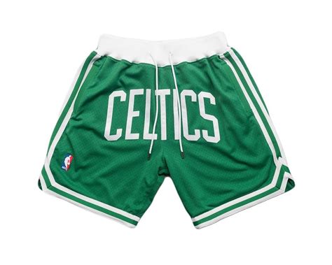 Boston Celtics Shorts Green Justdonshorts
