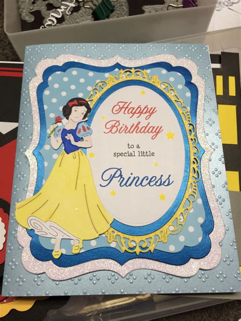 Snow White Card Cards Handmade Happy Birthday Birthday