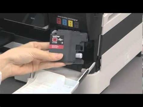 Well it's not going to actually print anything if it's empty now is it. Install Ink Cartridges | Brother Inkjet All-in-Ones - YouTube