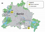 Mapa de Berlín - Mapa Físico, Geográfico, Político, turístico y Temático.