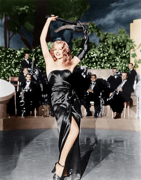 Rita Hayworth Gilda Color