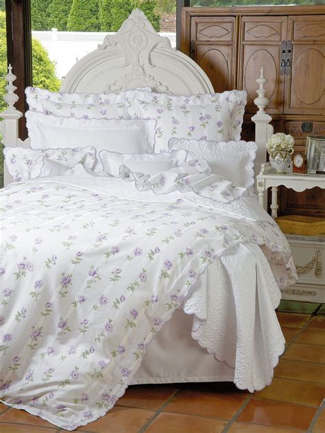 Carnations Luxury Bedding Italian Bed Linens Schweitzer Linen In