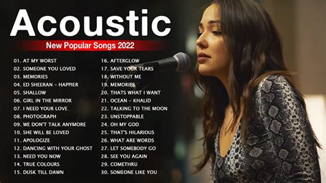 Acoustic Songs 2022 New Popular Songs Acoustic Cover 2022 ♫ The Best