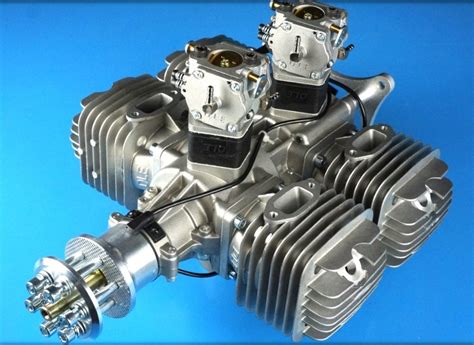 Hobbysa Gas Engines Dle222cc Four Cylinder Engine Four Stroke Engine