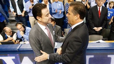 Louisville Vs Kentucky Basketball Rick Pitino Leaves Void