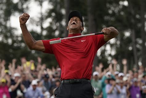 IN PICTURES Tiger Woods Wins The Masters In Incredible Comeback Story