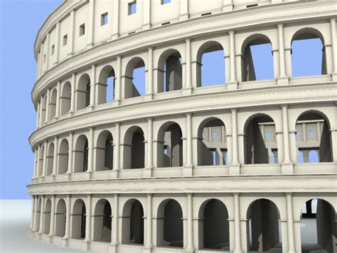 Colosseum V1 Free 3d Model Obj Stl Free3d