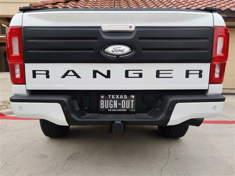 Tailgate Appliqué 2019 Ford Ranger And Raptor Forum 5th Generation