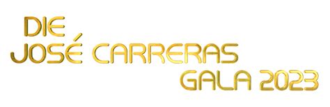 Save the Date 29 José Carreras Gala am 14 Dezember José Carreras