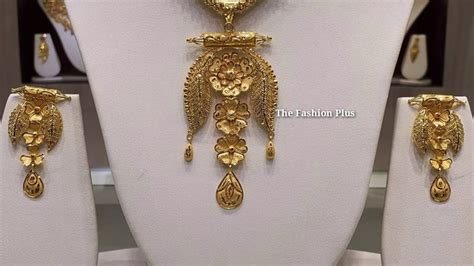 Latest Gold Pendant Sets Youtube