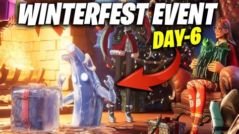 Fortnite Winterfest Event Day 6 Countdown New Presents And Challenges