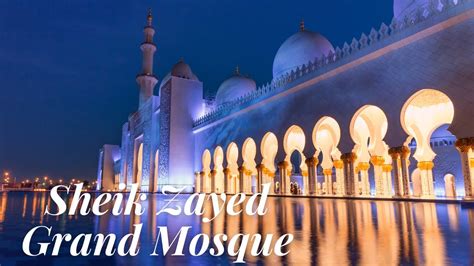 Sheikh Zayed Grand Mosque Abu Dhabi Detailed Vlog Tour جَامِع