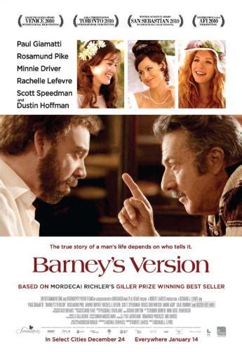 Delta Films Movie Review Barneys Version