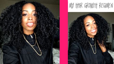 my hair growth regimen for long and healthy natural hair youtube