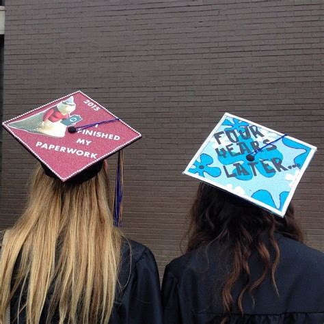 30 Adorable Grad Caps For Best Friends High School Graduation Cap