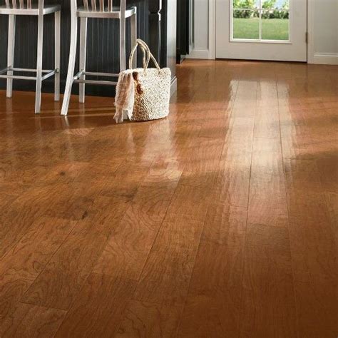 American 5 34 Engineered Cherry Hardwood Flooring In Forest Color